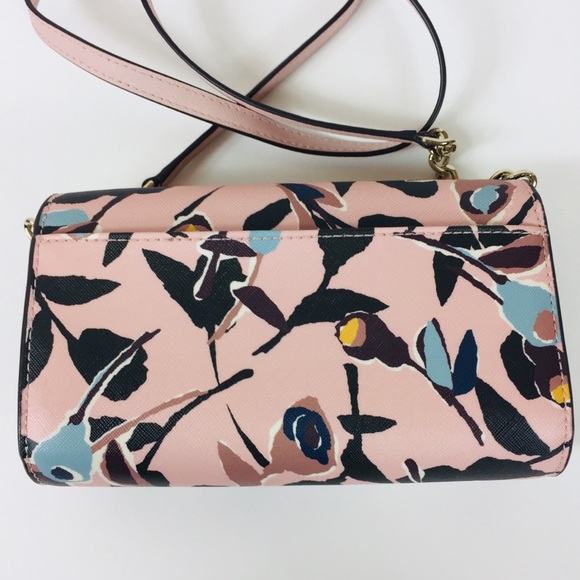 Kate Spade Cameron Paper Rose Sm  Crossbody Clutch - Picture 3 of 6